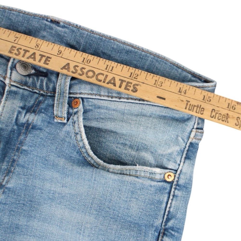 Levi's 511 Slim Fit Jeans Light Wash Denim Women's 31x30 - Picture 5 of 6